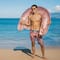 PoolCandy Glitterfied® 48" Rose Gold Glitter Sun Chair